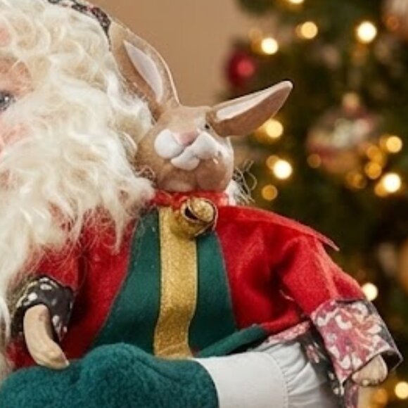 House of Hatten Old World Santa Claus 21” Vintage 1990 German St. Nick - Picture 6 of 12